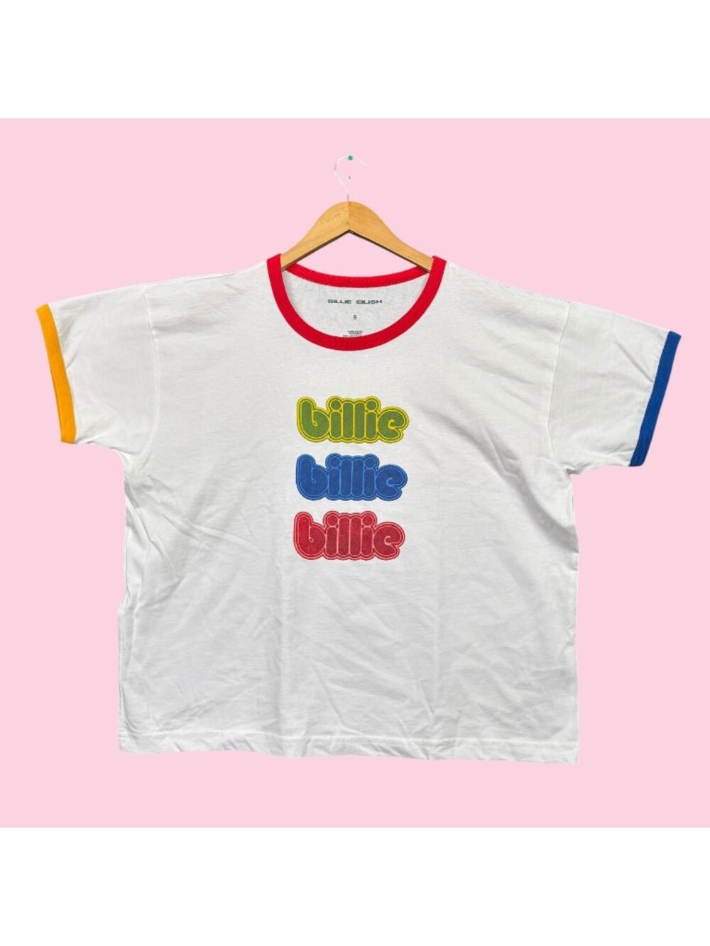 Billie Eilish Hit Me Hard and Soft Tour Oversized Tee S